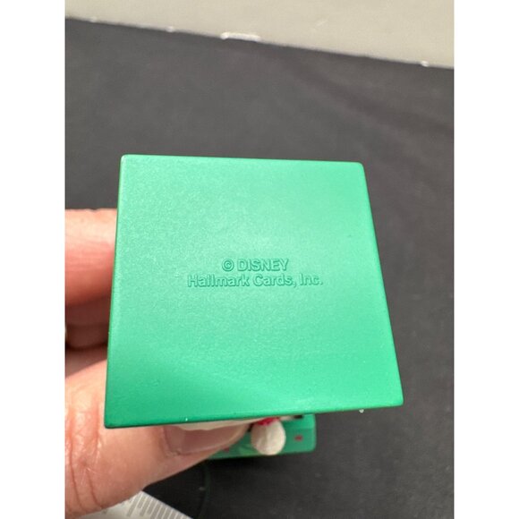 Disney Hallmark Dopey Pop-Up Christmas Ornament Green Holly Design - Picture 5 of 7